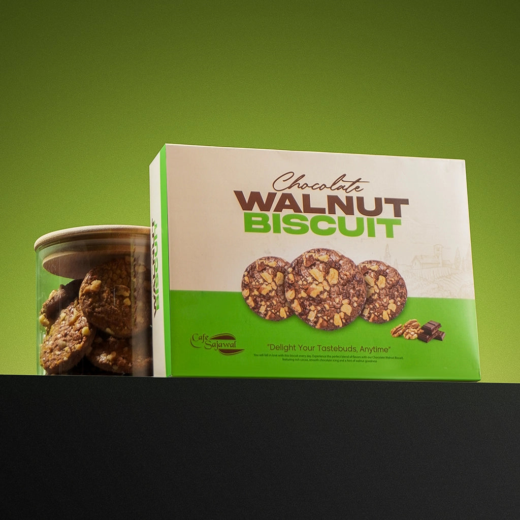 Special Chocolate Walnut Biscuits Box