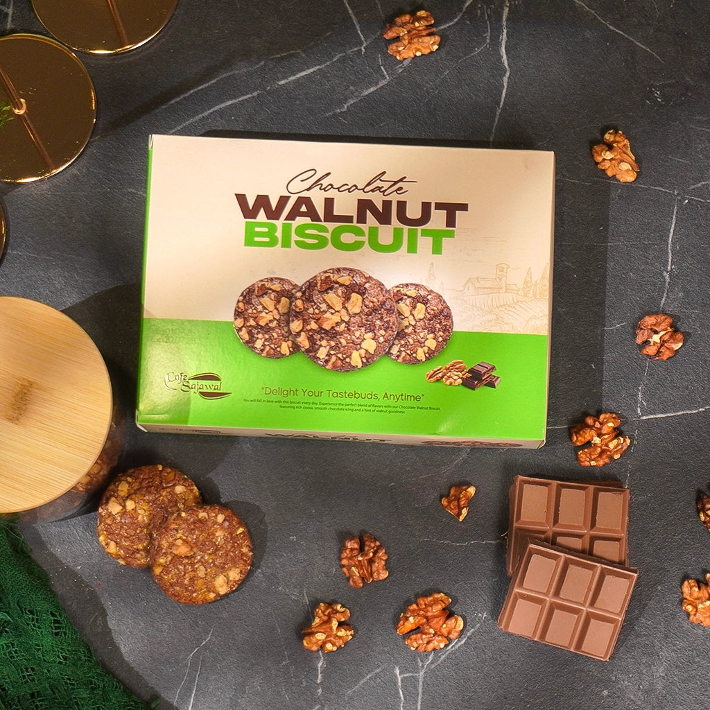 Special Chocolate Walnut Biscuits Box