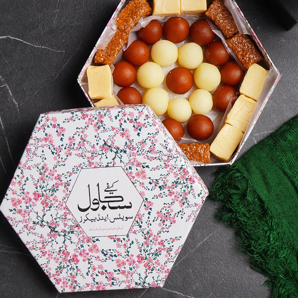 Hexagonal Fancy Boxes without bags