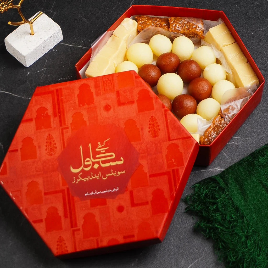 Hexagonal Fancy Boxes without bags