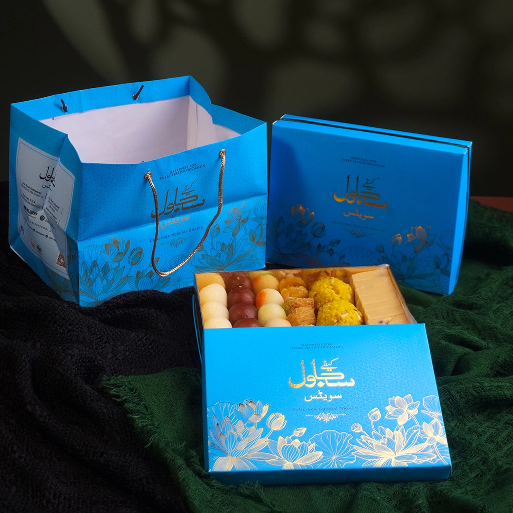 1 KG Fancy Boxes light blue