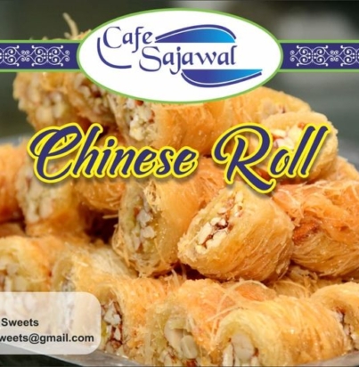 Cafe Sajawal Sweets Chinese Roll